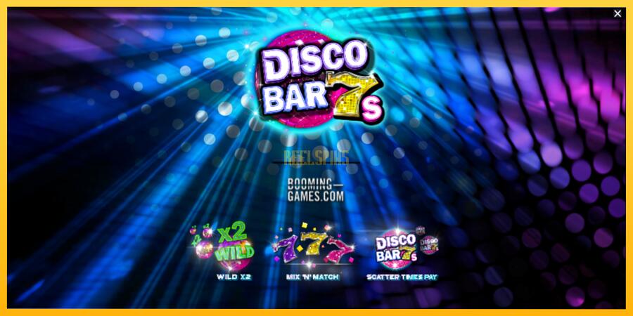 სურათი 1 სათამაშო მანქანა Disco Bar 7s