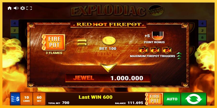 სურათი 6 სათამაშო მანქანა Explodiac Red Hot Firepot