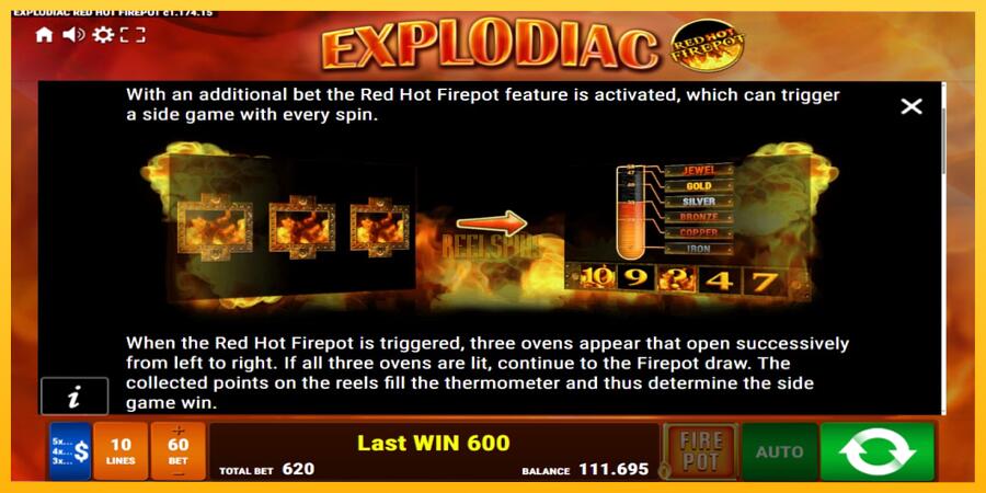 სურათი 7 სათამაშო მანქანა Explodiac Red Hot Firepot