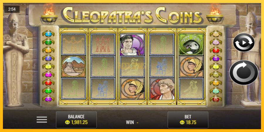 სურათი 1 სათამაშო მანქანა Cleopatra’s Coins