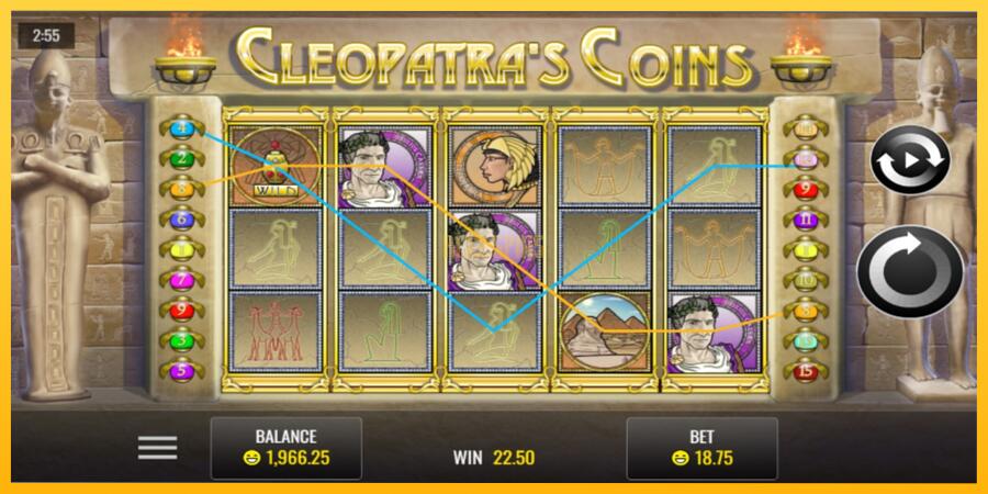 სურათი 2 სათამაშო მანქანა Cleopatra’s Coins