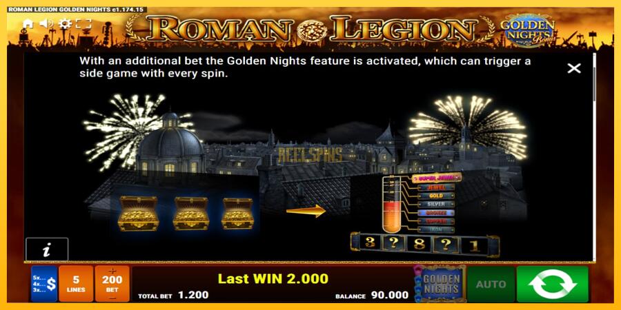 სურათი 6 სათამაშო მანქანა Roman Legion Golden Nights