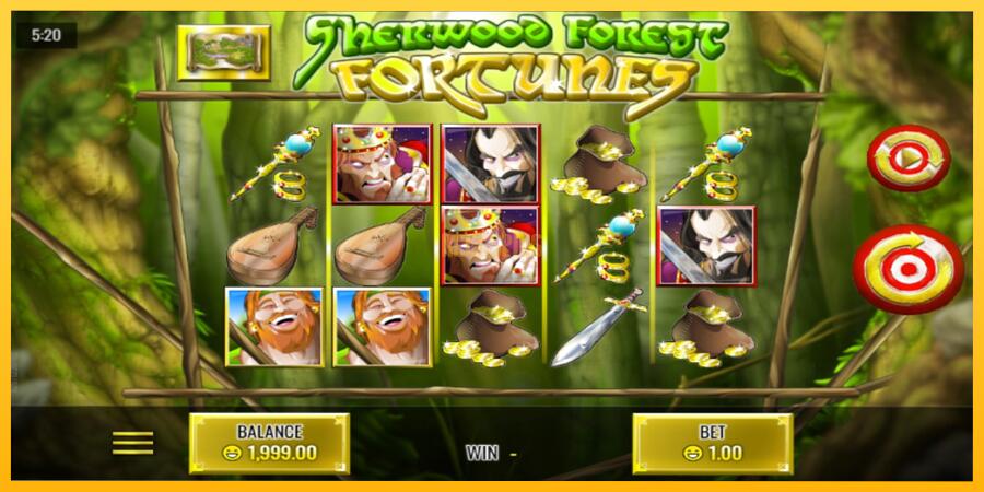 სურათი 1 სათამაშო მანქანა Sherwood Forest Fortunes