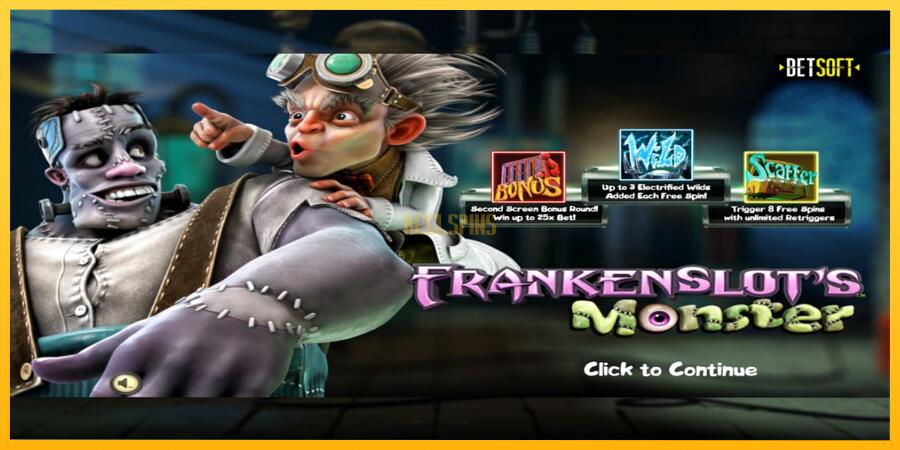 სურათი 1 სათამაშო მანქანა Frankenslots Monster