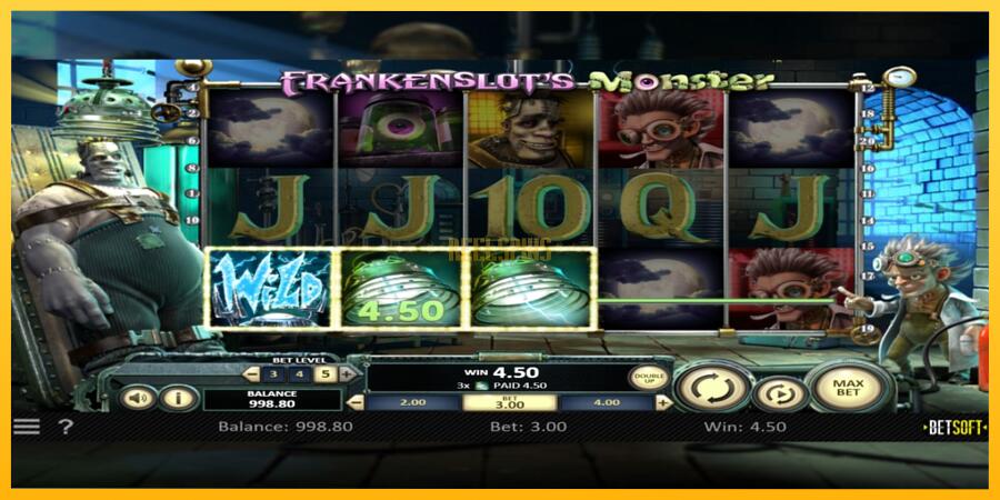 სურათი 3 სათამაშო მანქანა Frankenslots Monster