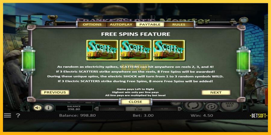 სურათი 4 სათამაშო მანქანა Frankenslots Monster