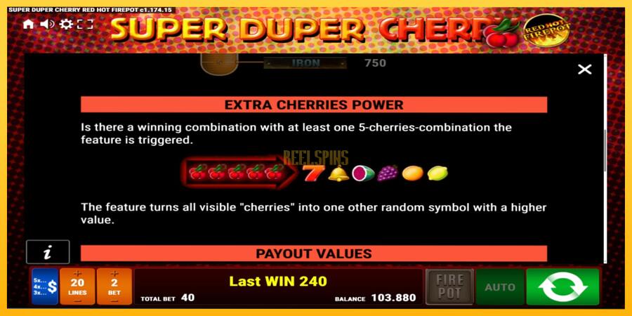 სურათი 5 სათამაშო მანქანა Super Duper Cherry Red Hot Firepot