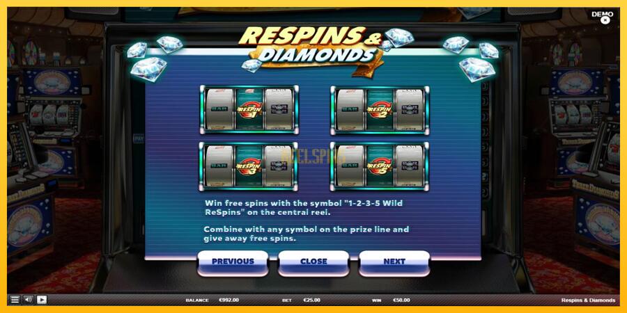 სურათი 6 სათამაშო მანქანა Respins Diamonds