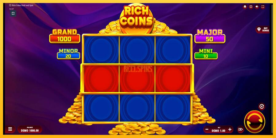 სურათი 1 სათამაშო მანქანა Rich Coins Hold and Spin