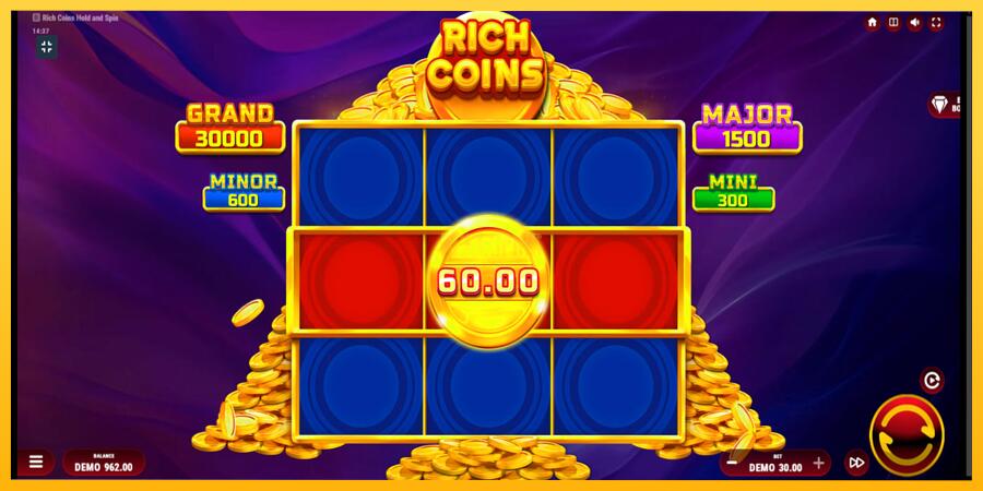 სურათი 3 სათამაშო მანქანა Rich Coins Hold and Spin