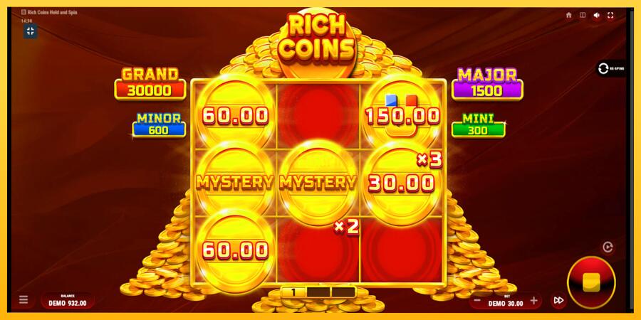 სურათი 4 სათამაშო მანქანა Rich Coins Hold and Spin