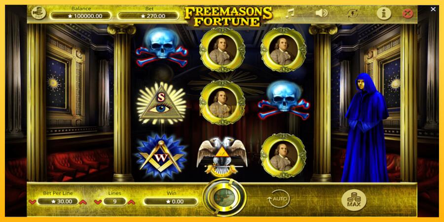 სურათი 2 სათამაშო მანქანა Freemasons Fortune