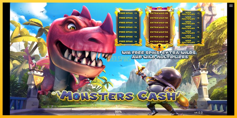 სურათი 1 სათამაშო მანქანა Monsters Cash