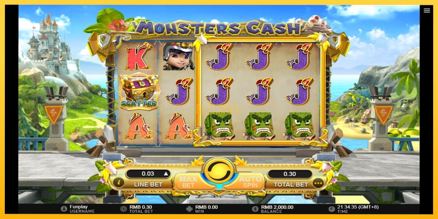 სურათი 2 სათამაშო მანქანა Monsters Cash