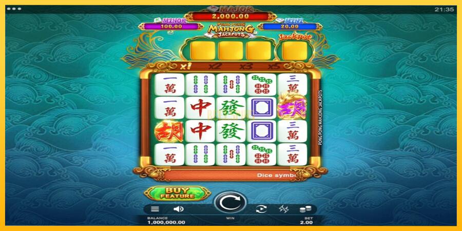 სურათი 1 სათამაშო მანქანა Pong Pong Mahjong Jackpots