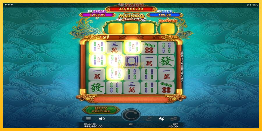 სურათი 2 სათამაშო მანქანა Pong Pong Mahjong Jackpots