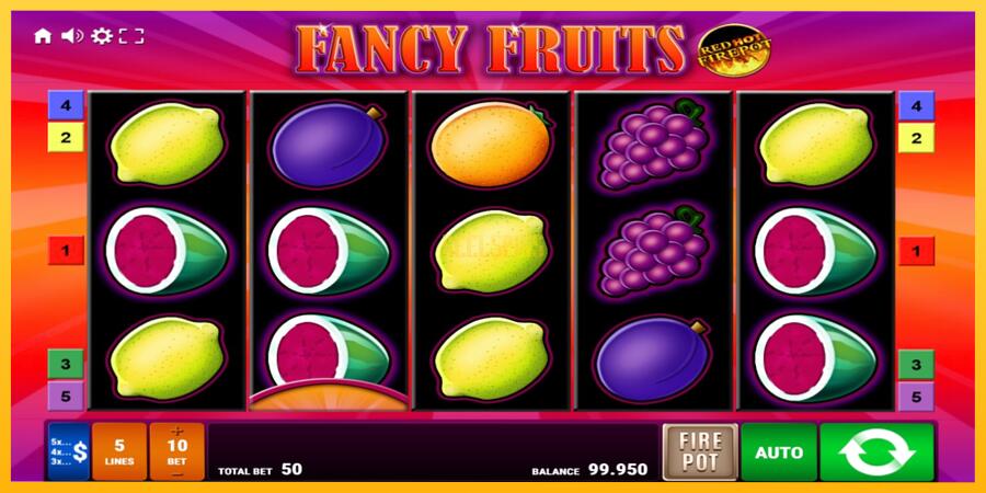 სურათი 1 სათამაშო მანქანა Fancy Fruits Red Hot Firepot