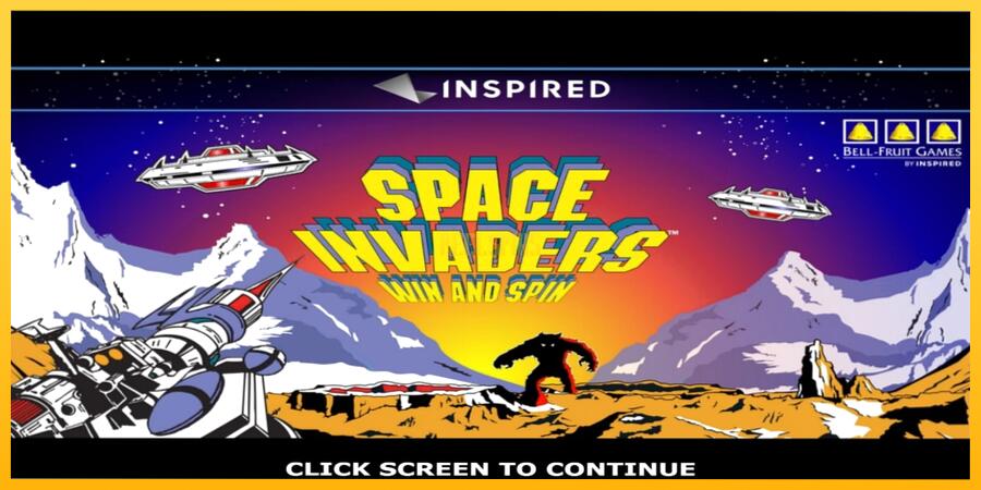 სურათი 1 სათამაშო მანქანა Space Invaders Win and Spin