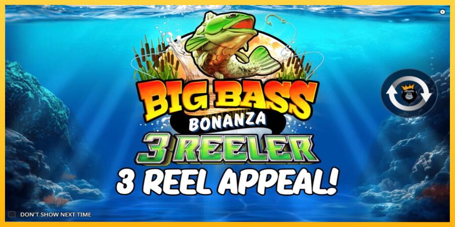 სურათი 1 სათამაშო მანქანა Big Bass Bonanza 3 Reeler