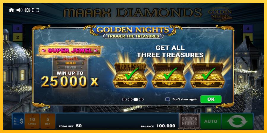 სურათი 1 სათამაშო მანქანა Maaax Diamonds Golden Nights