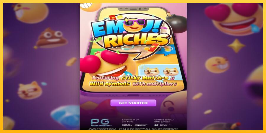 სურათი 1 სათამაშო მანქანა Emoji Riches