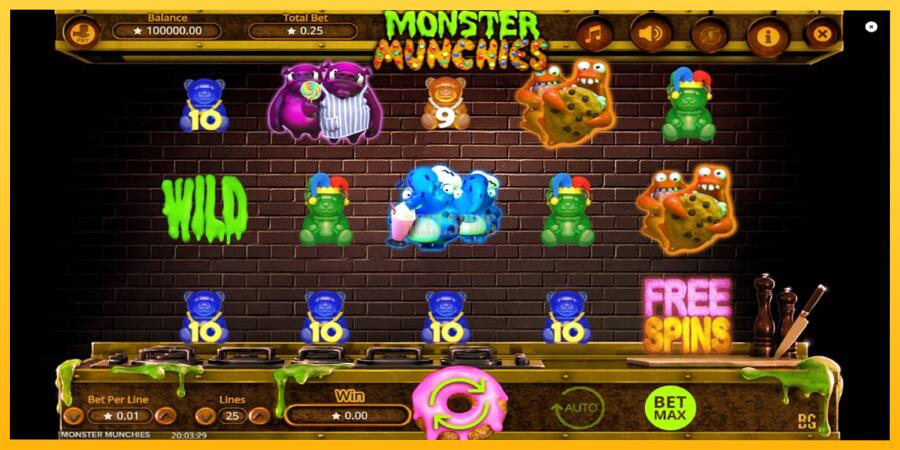 სურათი 2 სათამაშო მანქანა Monster Munchies