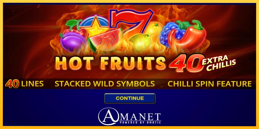 სურათი 1 სათამაშო მანქანა Hot Fruits 40 Extra Chillis