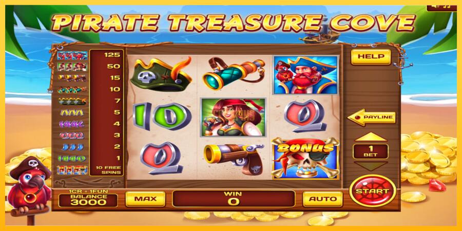 სურათი 1 სათამაშო მანქანა Pirate Treasure Cove 3x3