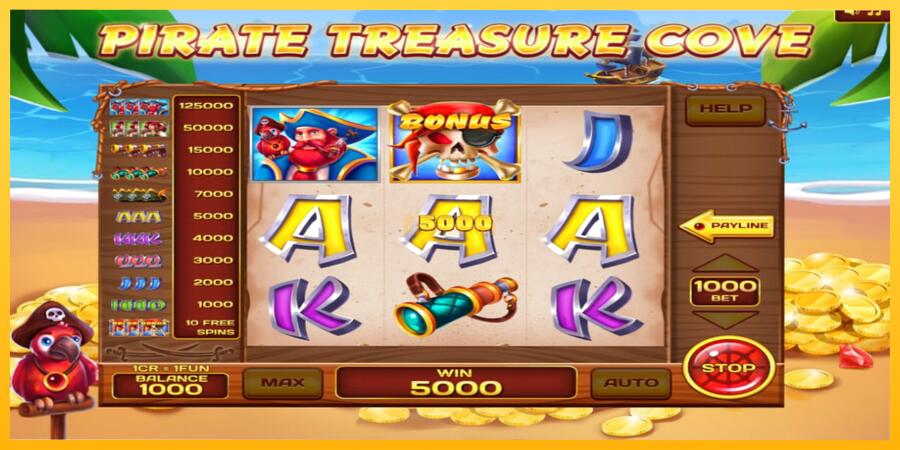 სურათი 2 სათამაშო მანქანა Pirate Treasure Cove 3x3