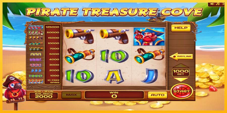 სურათი 3 სათამაშო მანქანა Pirate Treasure Cove 3x3