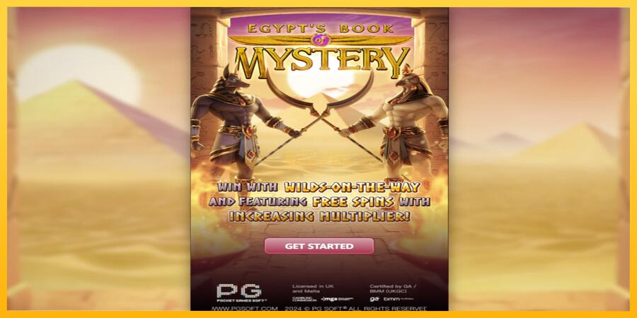 სურათი 1 სათამაშო მანქანა Egypts Book of Mystery