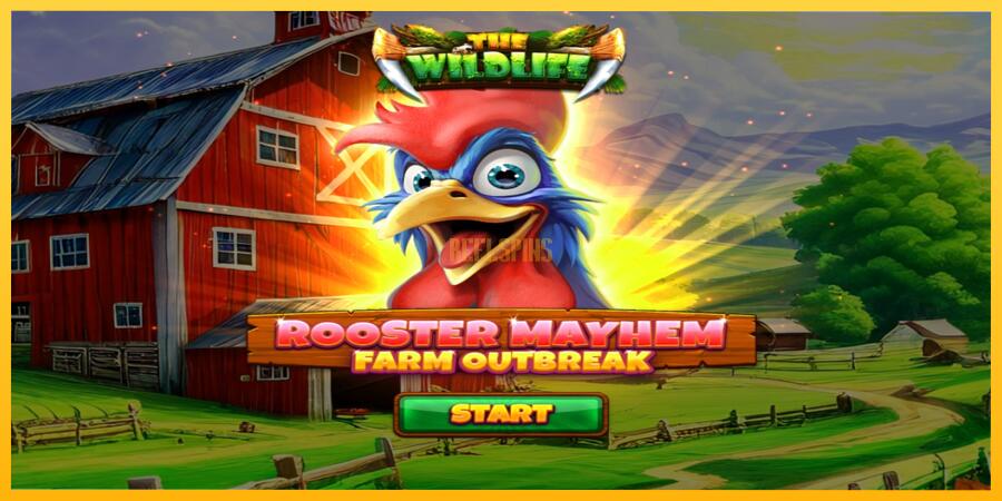 სურათი 1 სათამაშო მანქანა Rooster Mayhem Farm Outbreak