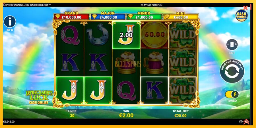 სურათი 3 სათამაშო მანქანა Leprechauns Luck Cash Collect Megaways PowerPlay Jackpot