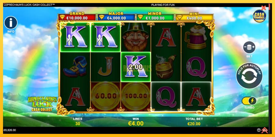 სურათი 4 სათამაშო მანქანა Leprechauns Luck Cash Collect Megaways PowerPlay Jackpot