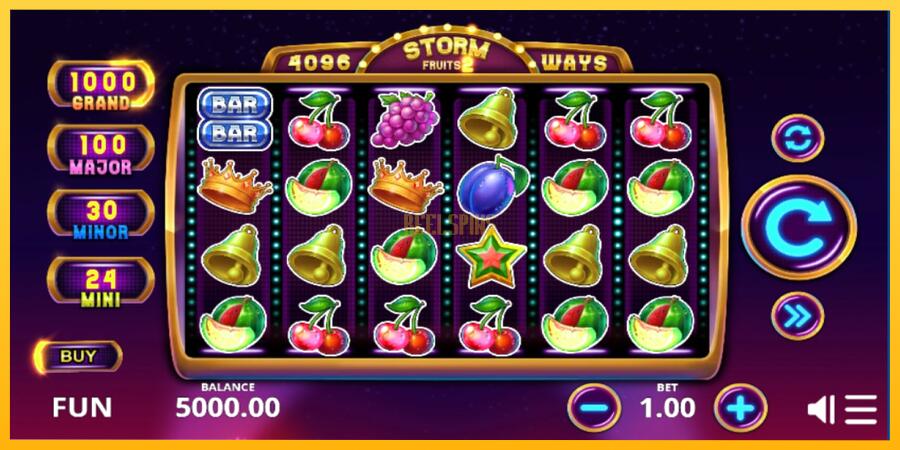 სურათი 1 სათამაშო მანქანა Storm Fruits 2