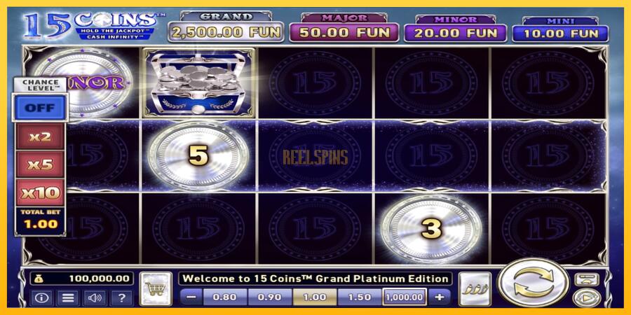 სურათი 2 სათამაშო მანქანა 15 Coins Grand Platinum Edition