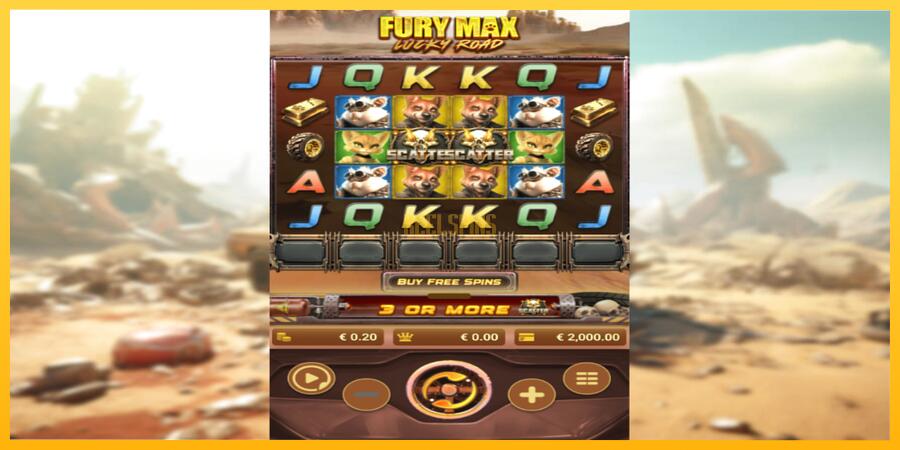 სურათი 2 სათამაშო მანქანა Fury Max Lucky Road