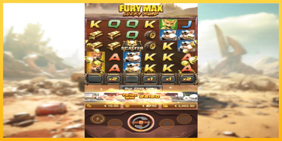 სურათი 3 სათამაშო მანქანა Fury Max Lucky Road