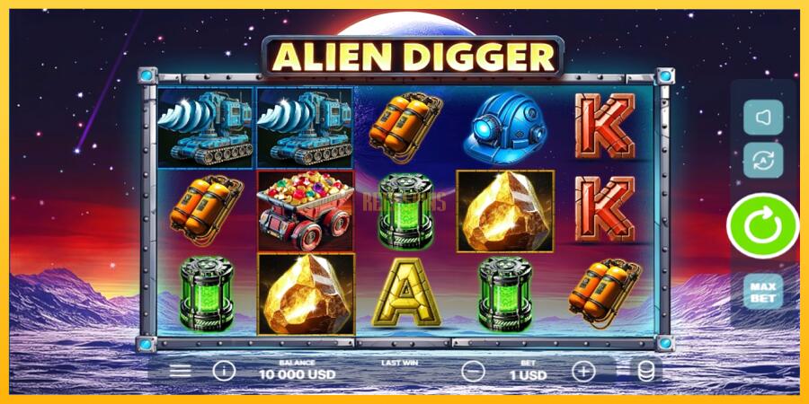 სურათი 1 სათამაშო მანქანა Alien Digger