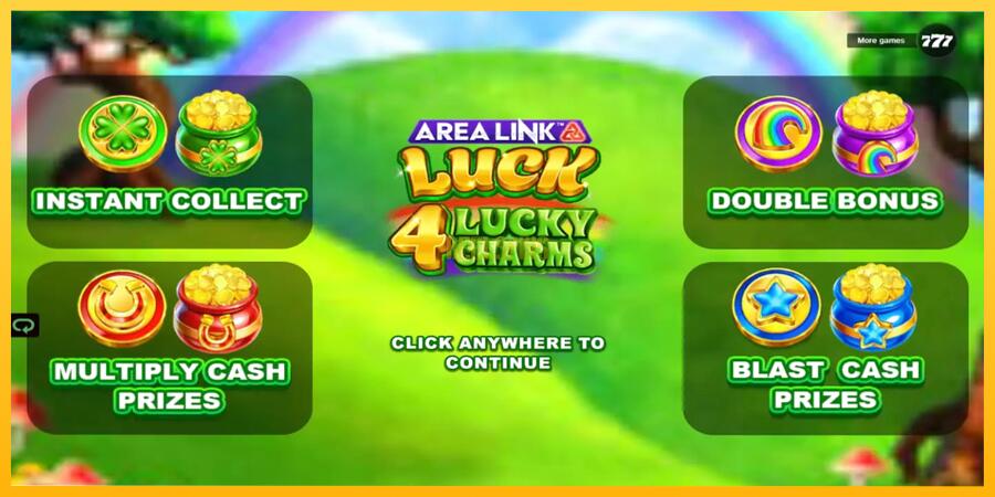 სურათი 1 სათამაშო მანქანა Area Link Luck 4 Lucky Charms