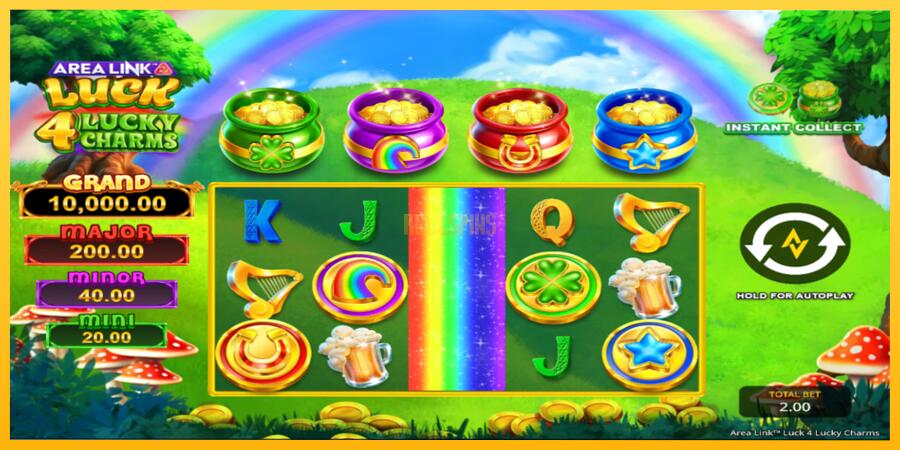 სურათი 2 სათამაშო მანქანა Area Link Luck 4 Lucky Charms