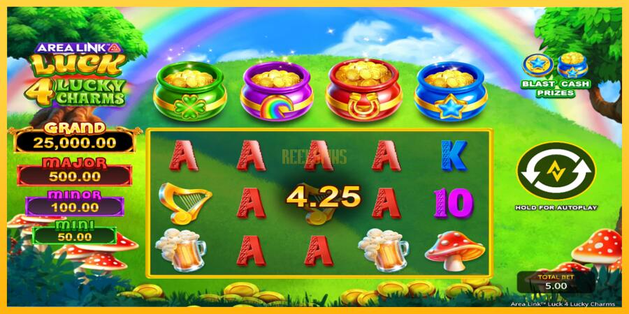 სურათი 3 სათამაშო მანქანა Area Link Luck 4 Lucky Charms