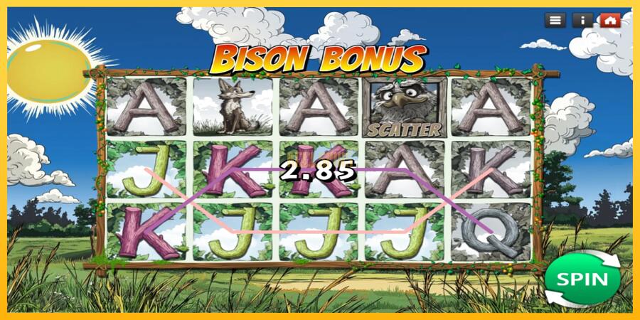 სურათი 2 სათამაშო მანქანა Bison Bonus