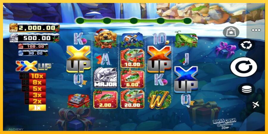 სურათი 1 სათამაშო მანქანა Bass Cash Christmas X UP