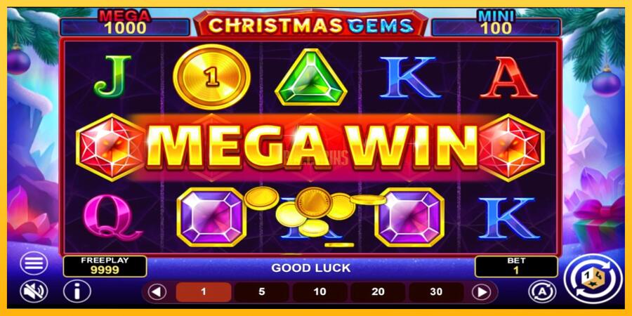 სურათი 3 სათამაშო მანქანა Christmas Gems Hold & Win