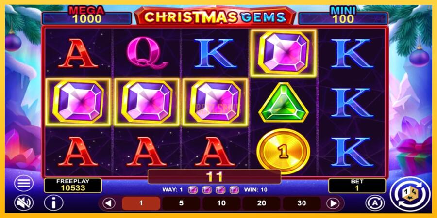 სურათი 4 სათამაშო მანქანა Christmas Gems Hold & Win