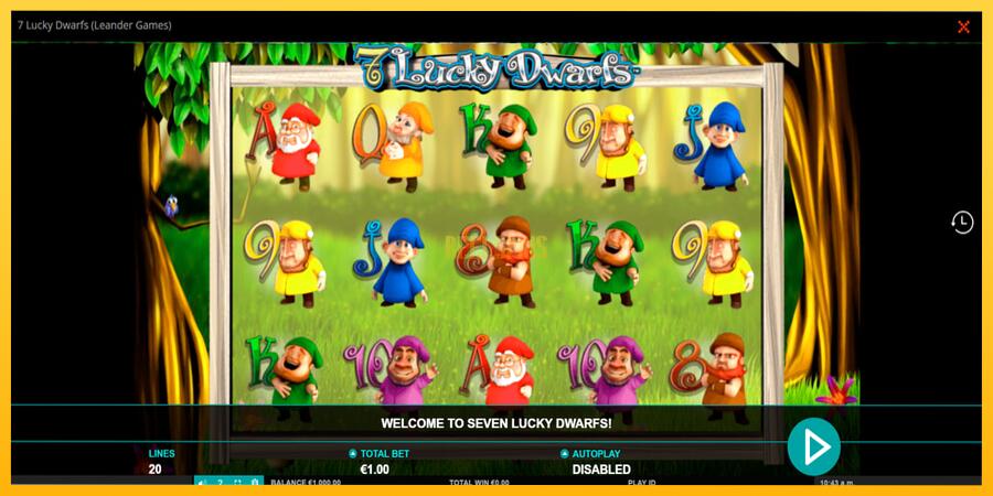 სურათი 1 სათამაშო მანქანა 7 Lucky Dwarfs