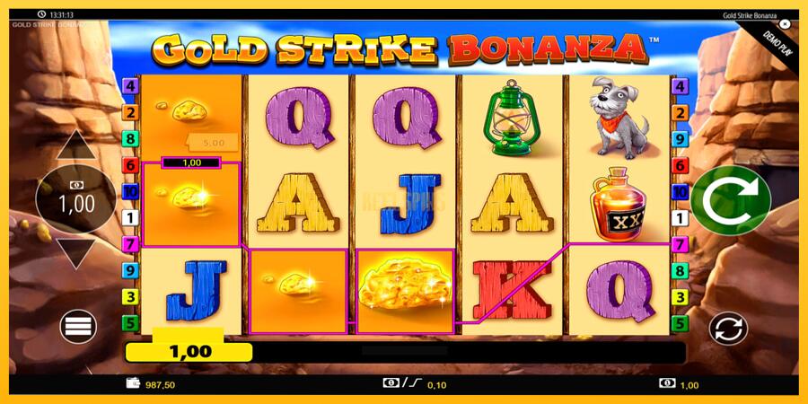 სურათი 5 სათამაშო მანქანა Gold Strike Bonanza