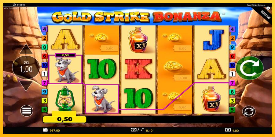 სურათი 6 სათამაშო მანქანა Gold Strike Bonanza