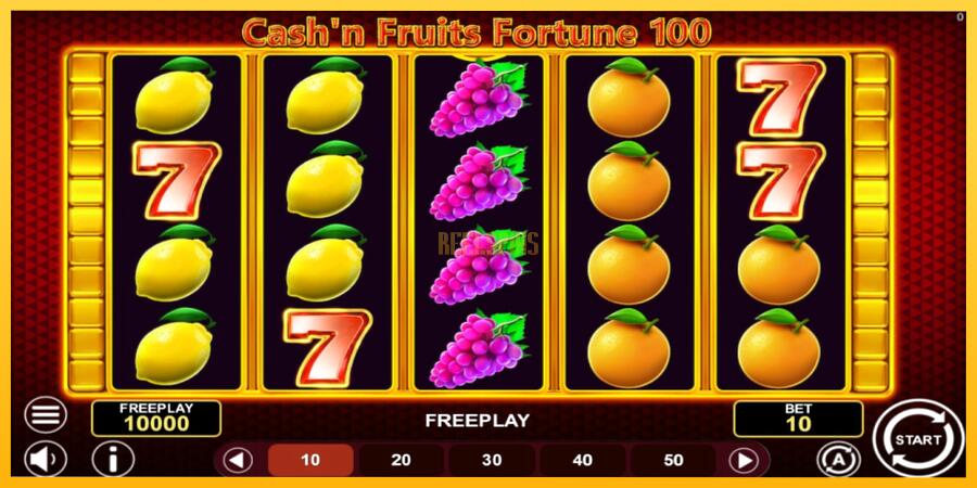 სურათი 1 სათამაშო მანქანა Cashn Fruits Fortune 100